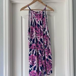 Lilly Pulitzer GIANNI ROMPER IN NAUTI NAVY BEYOND THE SEA